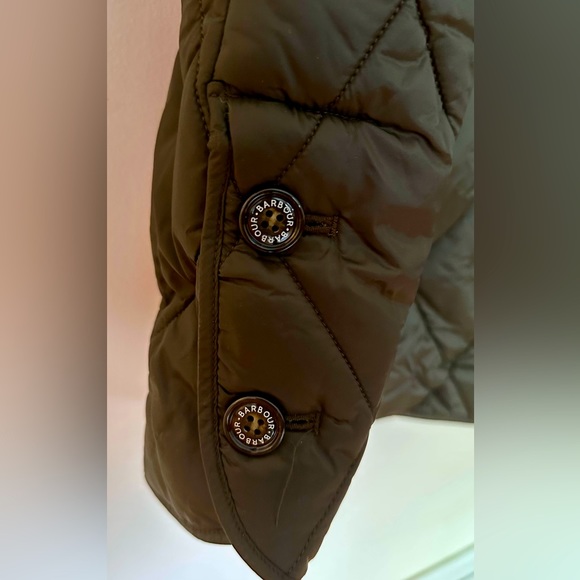 NWTs Barbour Mickley Quilted Jacket. Sage/Ancient. Sz. 10 US (14 UK) - Picture 12 of 16